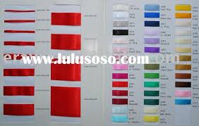 Yli Silk Ribbon Color Chart Yli Silk Ribbon Color Chart