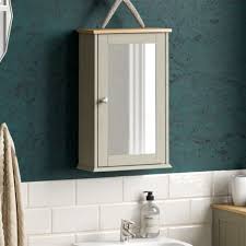 Priano 1 Door Bathroom Cabinet Mirrored