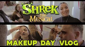 shrek the al vlog makeup day