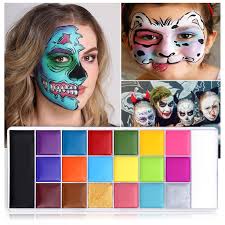 cheer us 20 colors face body paint oil