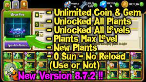 Zombies with unlimited coins and sun, then you are here at the right place. Plants Vs Zombies 2 V 8 7 2 Apk Obb Mod Unlimited Coin Gem Unlocked All Plants Max Level