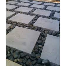 Nantucket Pavers Yorkstone 24 In X 24 In Gray Concrete Paver 22 Pieces 88 Sq Ft Pallet