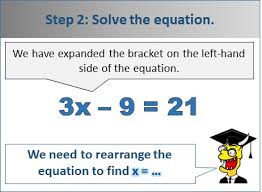Solving Equations With Brackets Key
