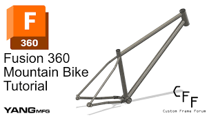 mountain bike in fusion360 cad