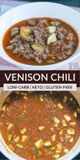 venison chili stovetop or slow cooker