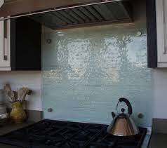 Behind Stove Glass Backsplash Kitchen