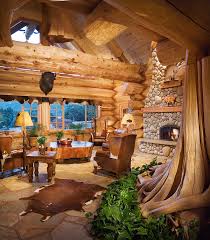 Log Cabin Fireplaces