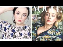 adele march vogue cover makeup tutorial