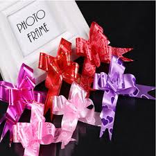 50mm large ribbon bows assorted colours