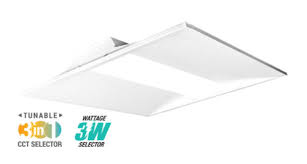 Led Flat Panel Troffer Light Fixture 2x4 2x2 Viribright