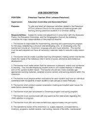Teacher Aide Job Description For Resume   Free Resume Example And    