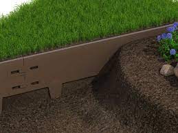 Steel Lawn Edging Brown Lawn Edge