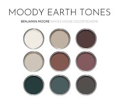 Moody Earth Tones Benjamin Moore Paint