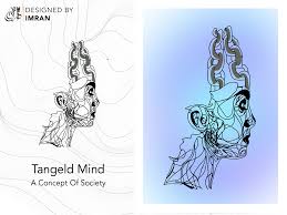 Tangled Mind Illustration By Imraan Iqbal On Dribbble