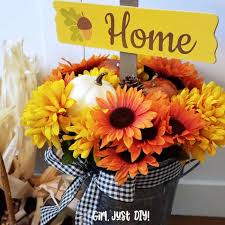 Bargain wholesale is a leading dollar store wholesaler, with four decades of experience exceeding. Dollar Store Fall Flower Bucket Diy Girl Just Diy