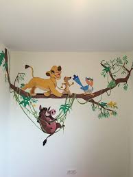 Paintings Disney Mural Lion King Nursery