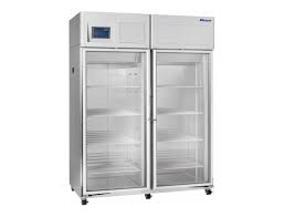 This fridge freezer's components are especially nicely finished, down to the brushed steel exterior and the. Full Size Double Door Laboratory And Pharmacy Refrigerator 45 Cu Ft Capacity Follett Ice