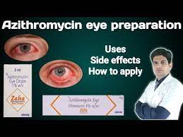 azithromycin eye ointment 1 w w in