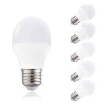 A15 Led Bulb Light 4 Watt 40w Equivalent E26 Standard Base 5000k Daylight 600 Lumens Frosted G45 A15 Bulb Shape Cri 85 Ceiling Fan Light Bulb Home
