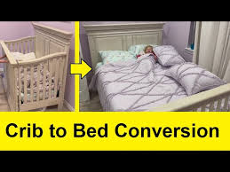 Diy Crib To Bed Conversion You