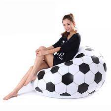 inflatable soccer ball football chair