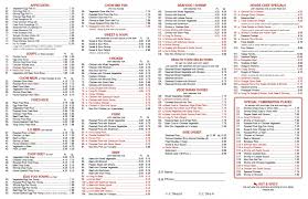 main moon chinese restaurant menu in