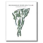 Buy the best printed golf course Skungamaug River Golf Club ...