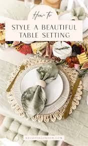 table decorating how to style a