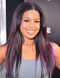 beautiful exles of purple hair to