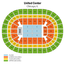Prototypical United Center Seating Chart For Beyonce Concert