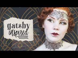 gatsby art deco inspired makeup the