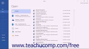 Word 2016 Tutorial Recovering Unsaved Documents Microsoft Training