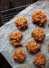 carrot coconut cookies