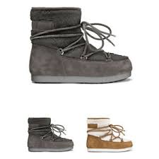 Details About Ladies Tecnica Moon Boot Far Side Low Shearling Thermal Winter Boots All Sizes
