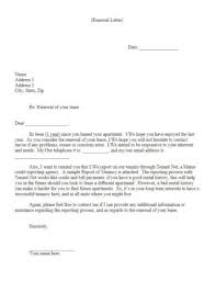 10 Landlord Tenant Lease Renewal Letter Agreement Templates