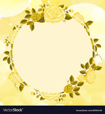 background design with yellow flowers