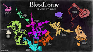 Bloodborne Complete Map Guidescroll