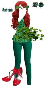diy easy poison ivy costume style