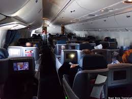 review delta one b767 400 new york to