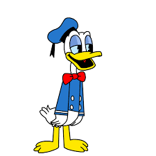 donald duck happy png image