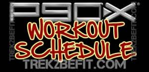 p90x workout schedule free
