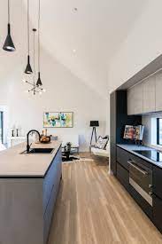 75 modern laminate floor kitchen ideas