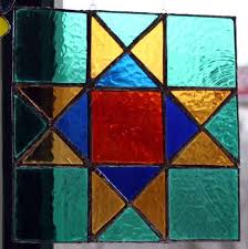 Ohio Star Quilt Pattern Stained Glass