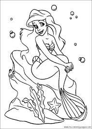 Return to the sea (2000) coloring pages. Little Mermaid Coloring Pages Z31