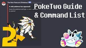 PokeTwo Guide & Commands List | Pokemon Discord Bot – SirTapTap