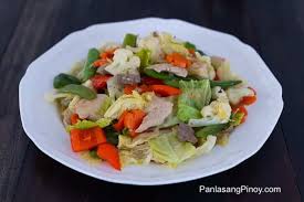 super tasty chop suey panlasang pinoy