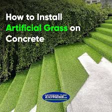 Artificial Turf On Concrete Surfaces