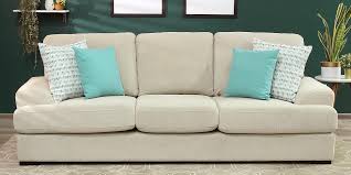 Buy Toronto Fabric 3 Seater Sofa In