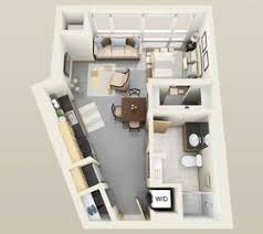 500 square foot apartment floor plans