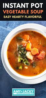 instant pot vegetable soup tested by